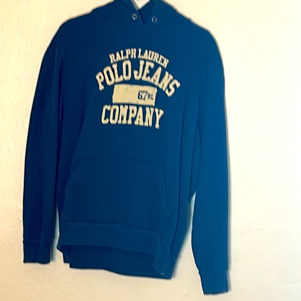 Men’s polo sweatshirt, size XL